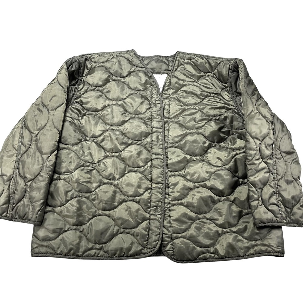 Rothco Liner Field Jacket Mens XL Green Quilted Military Padded Insulated